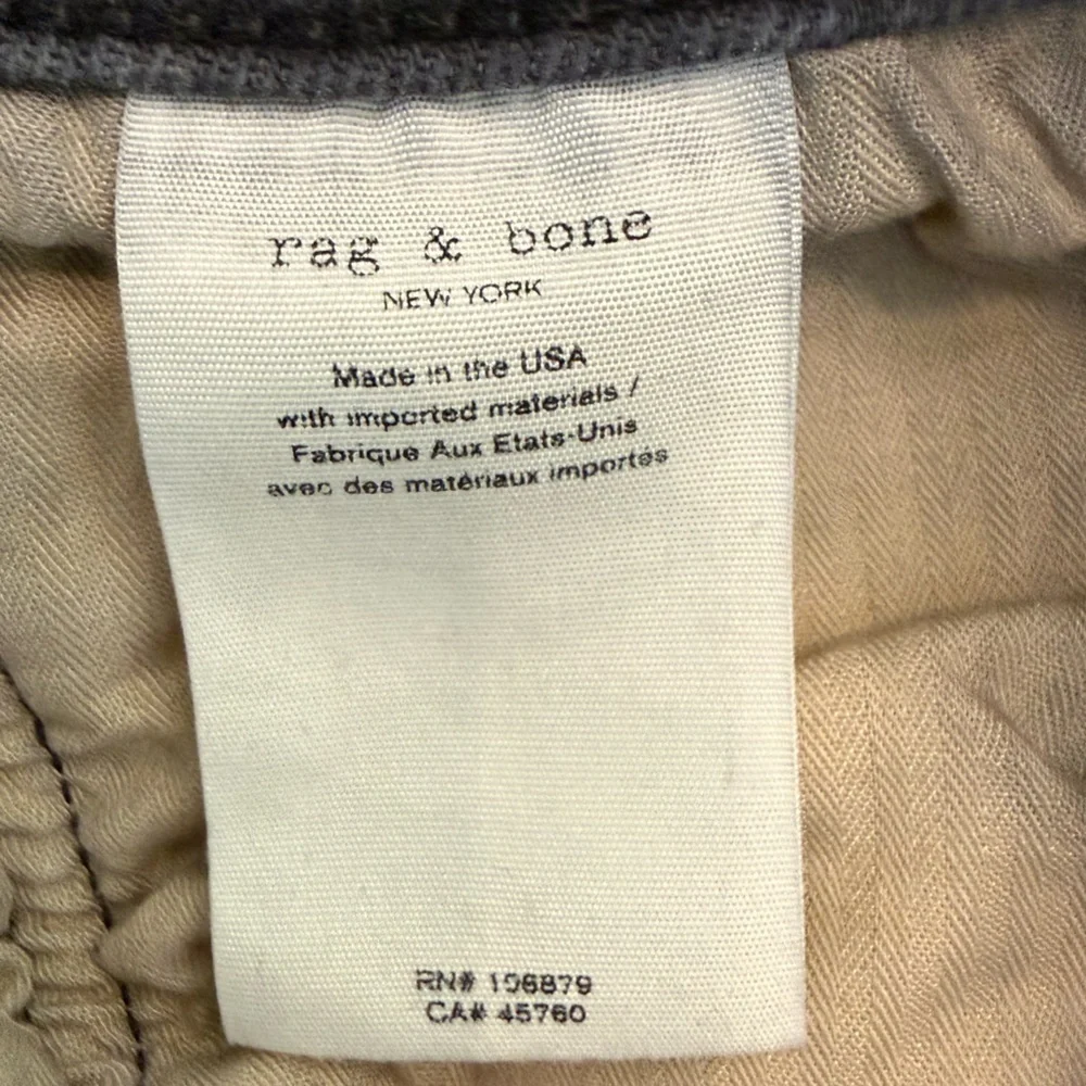 rag & bone Fit 2 Slim Greyson Gray Jeans 34 Slim Straight Denim